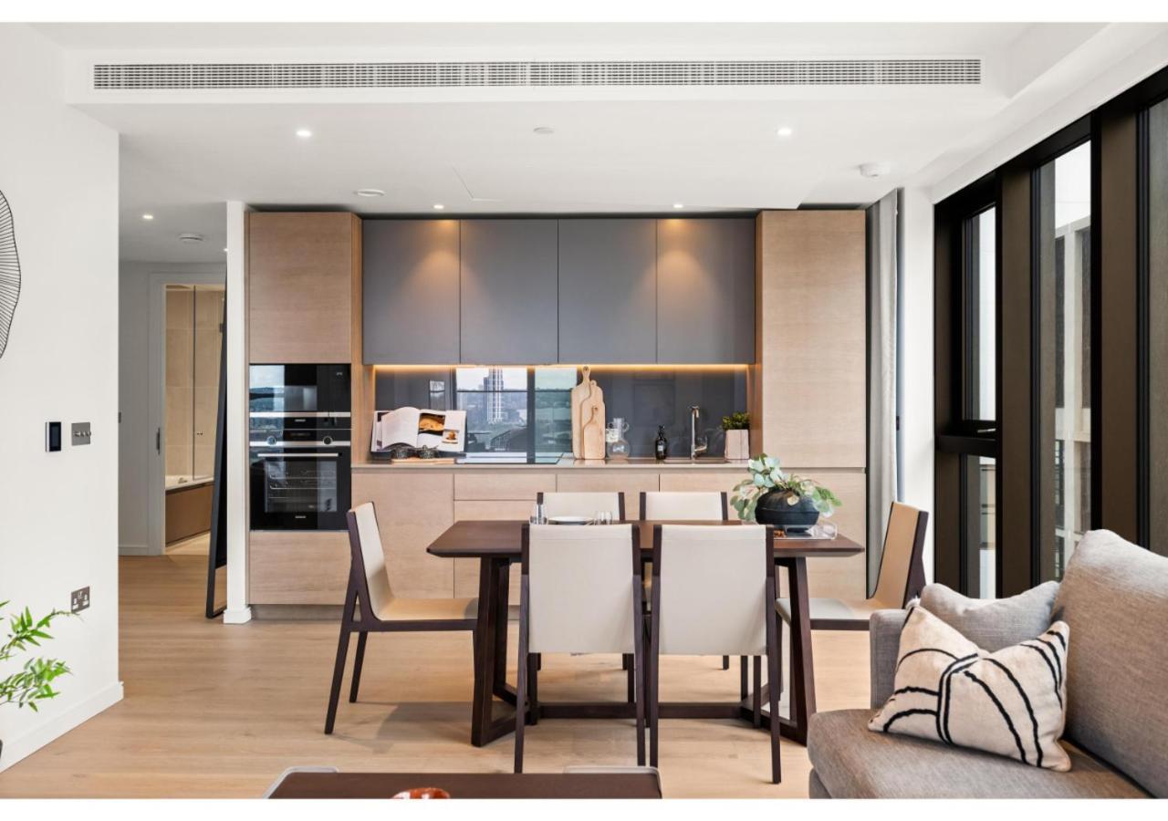 Elegant And Modern Apartments In Canary Wharf Right Next To Thames Londres Extérieur photo