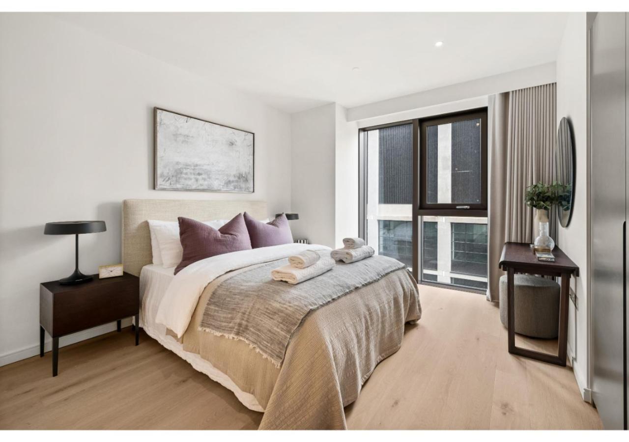 Elegant And Modern Apartments In Canary Wharf Right Next To Thames Londres Extérieur photo