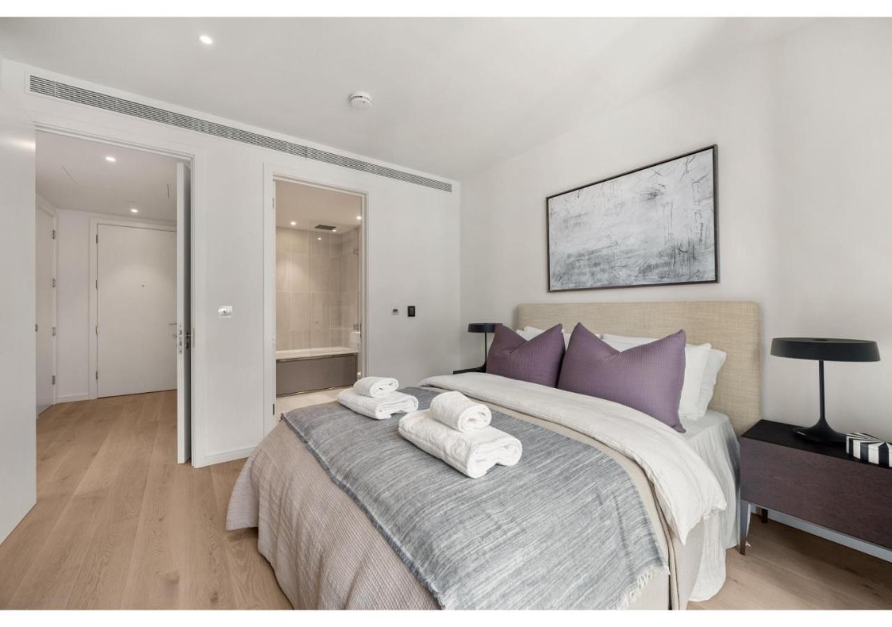 Elegant And Modern Apartments In Canary Wharf Right Next To Thames Londres Extérieur photo