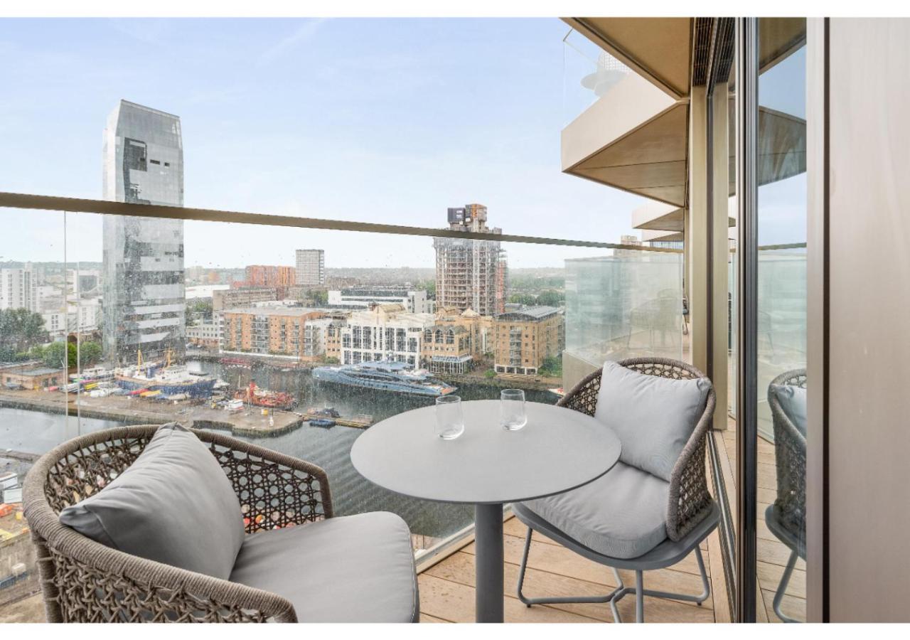 Elegant And Modern Apartments In Canary Wharf Right Next To Thames Londres Extérieur photo