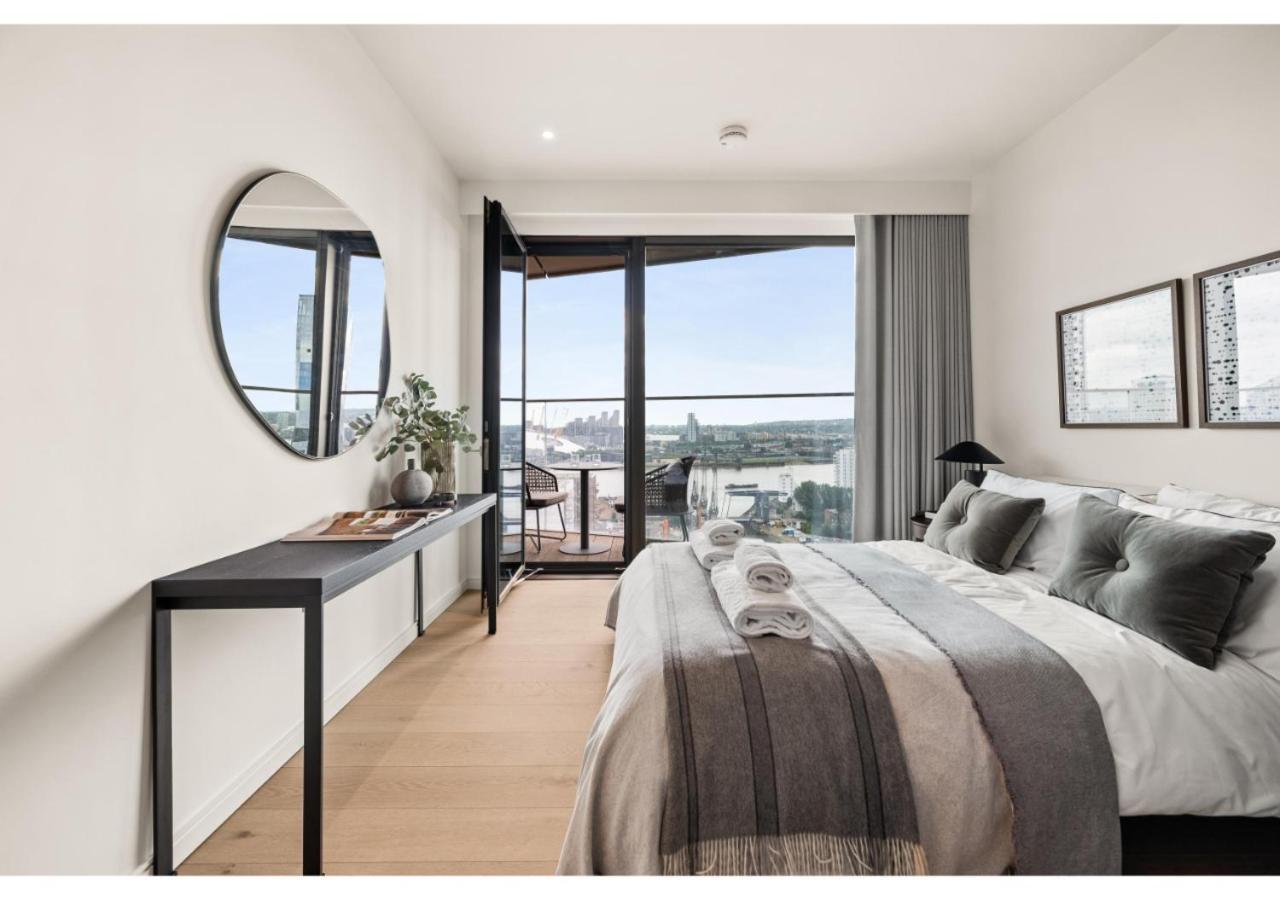 Elegant And Modern Apartments In Canary Wharf Right Next To Thames Londres Extérieur photo