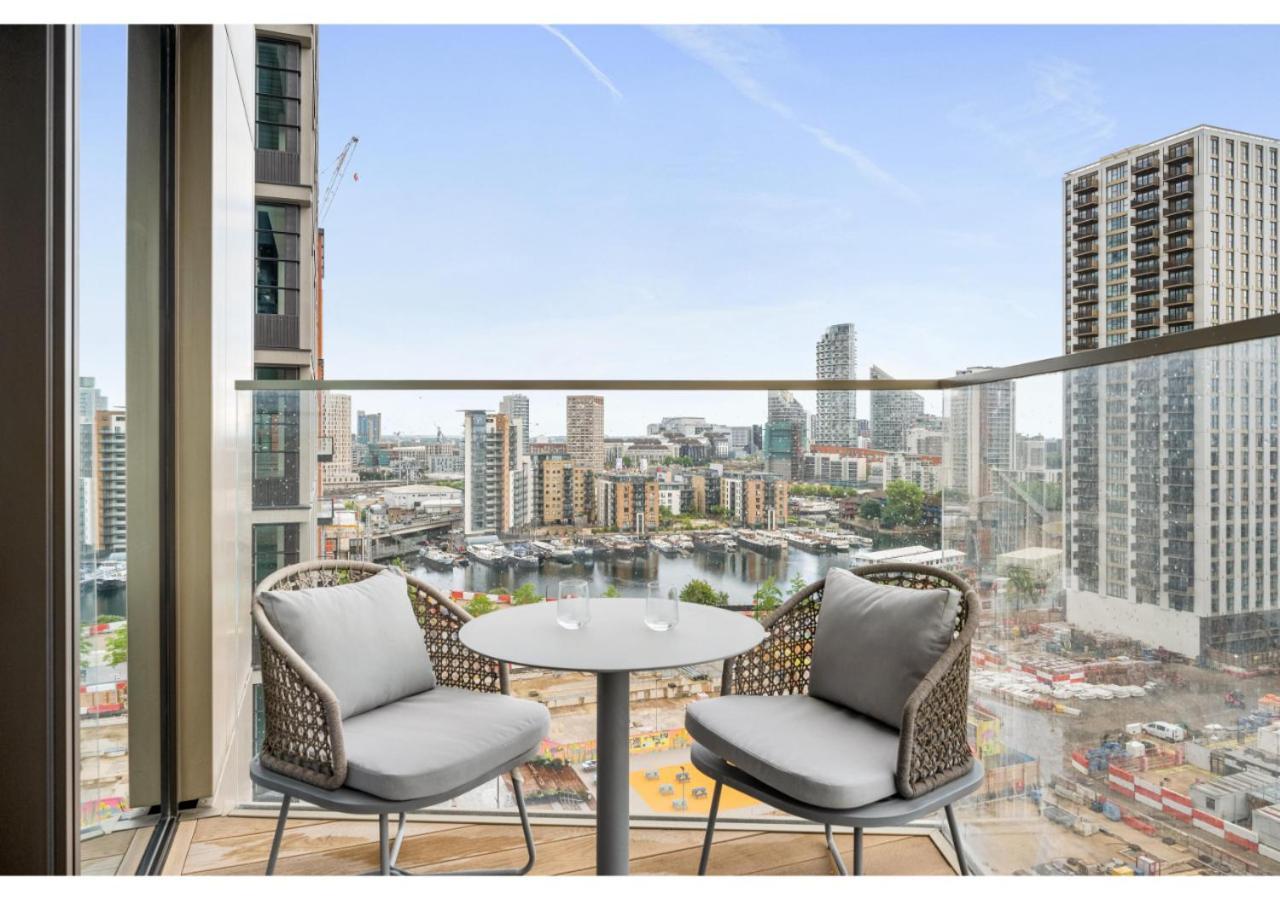 Elegant And Modern Apartments In Canary Wharf Right Next To Thames Londres Extérieur photo