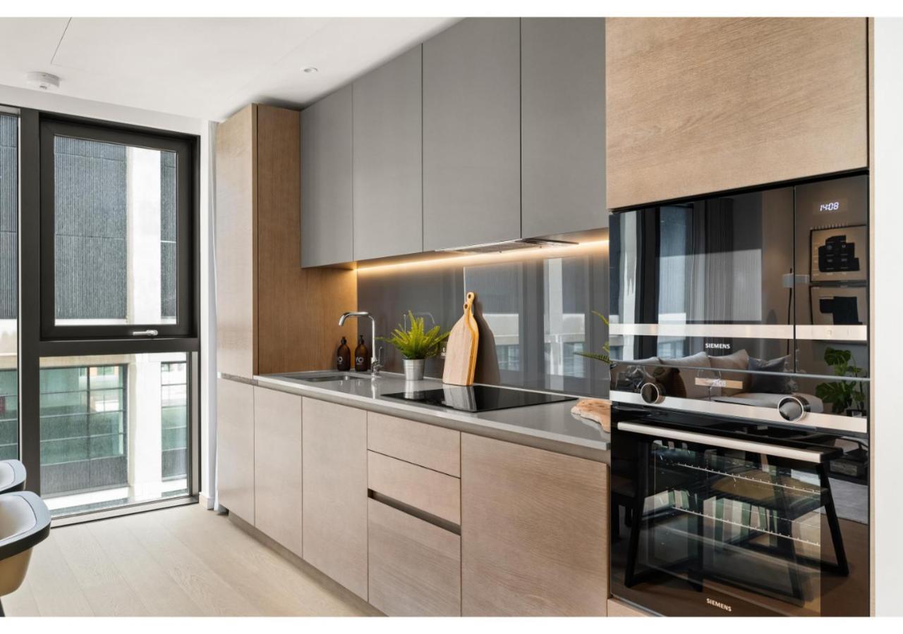 Elegant And Modern Apartments In Canary Wharf Right Next To Thames Londres Extérieur photo