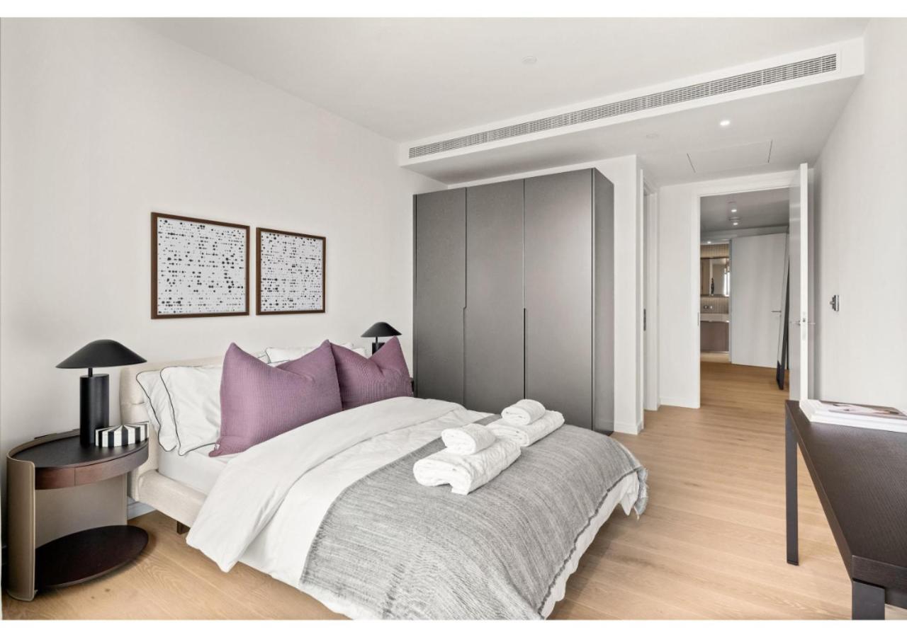 Elegant And Modern Apartments In Canary Wharf Right Next To Thames Londres Extérieur photo