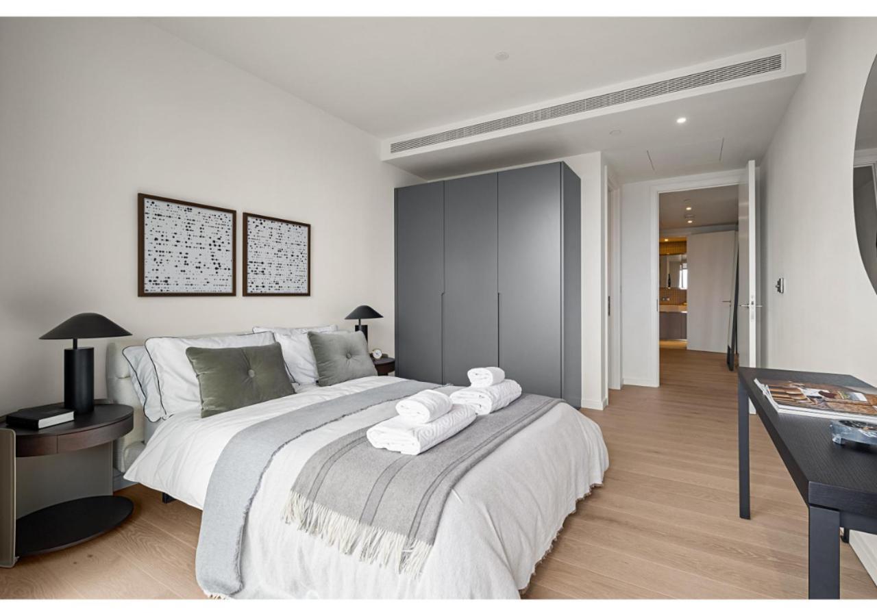Elegant And Modern Apartments In Canary Wharf Right Next To Thames Londres Extérieur photo