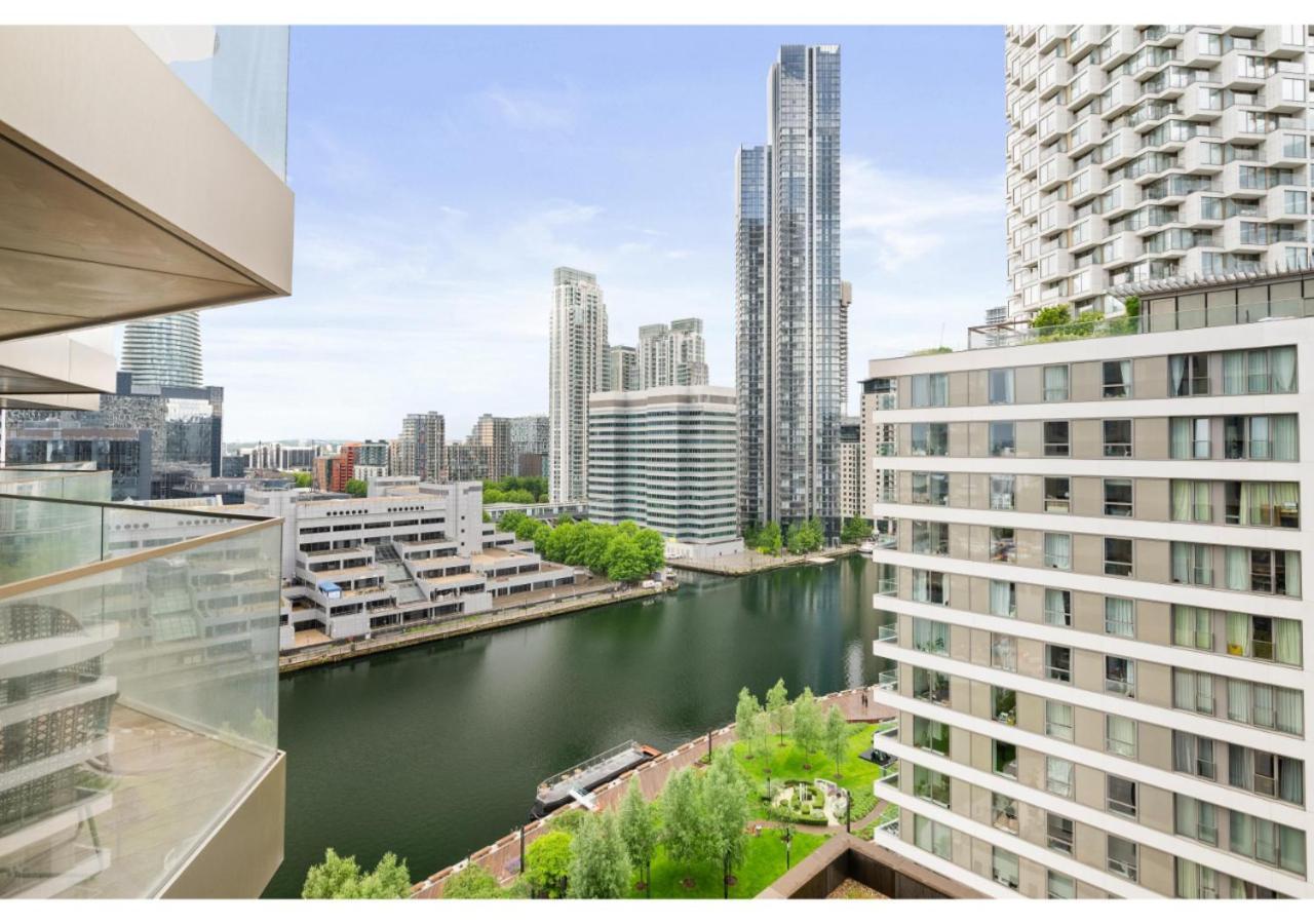 Elegant And Modern Apartments In Canary Wharf Right Next To Thames Londres Extérieur photo