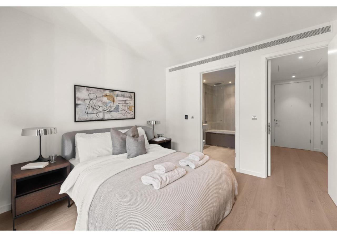 Elegant And Modern Apartments In Canary Wharf Right Next To Thames Londres Extérieur photo