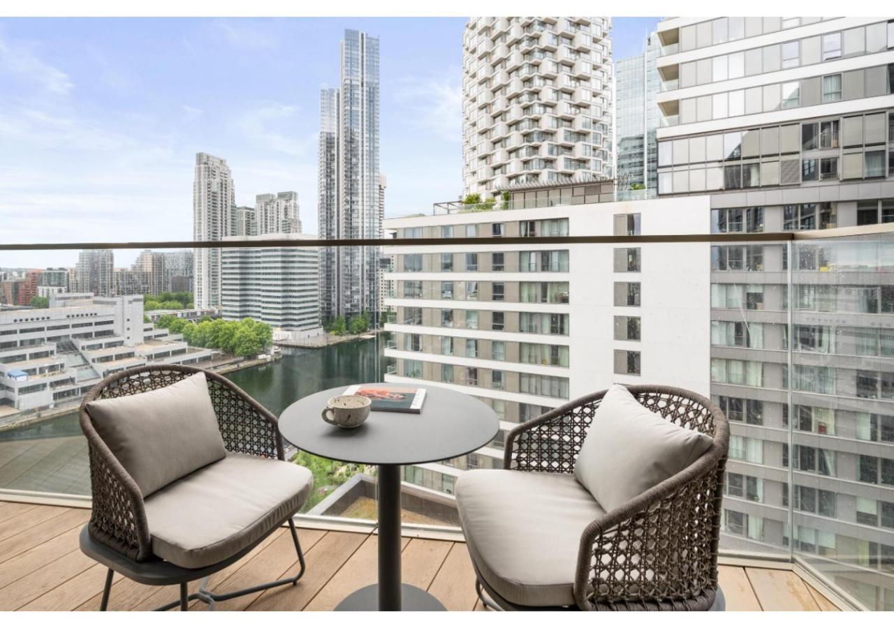 Elegant And Modern Apartments In Canary Wharf Right Next To Thames Londres Extérieur photo