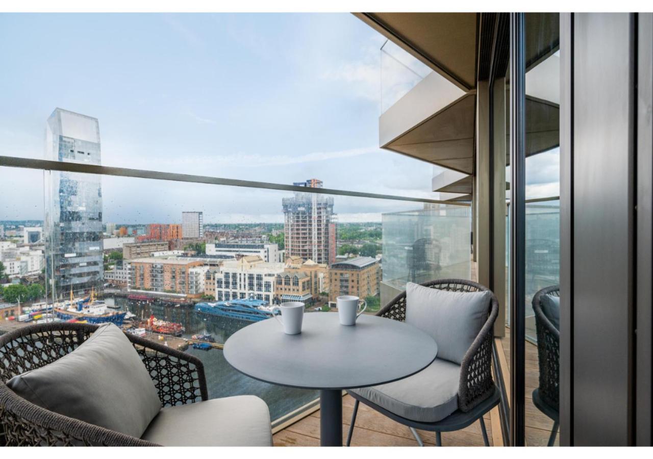 Elegant And Modern Apartments In Canary Wharf Right Next To Thames Londres Extérieur photo