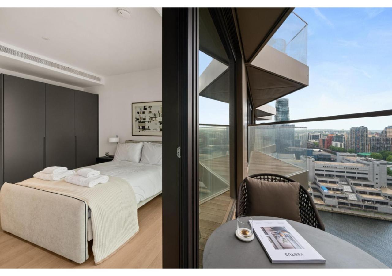 Elegant And Modern Apartments In Canary Wharf Right Next To Thames Londres Extérieur photo