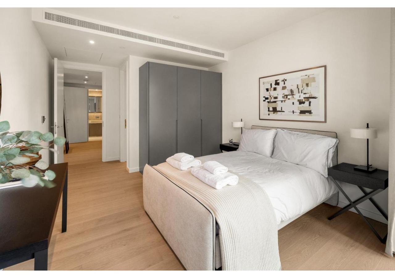 Elegant And Modern Apartments In Canary Wharf Right Next To Thames Londres Extérieur photo