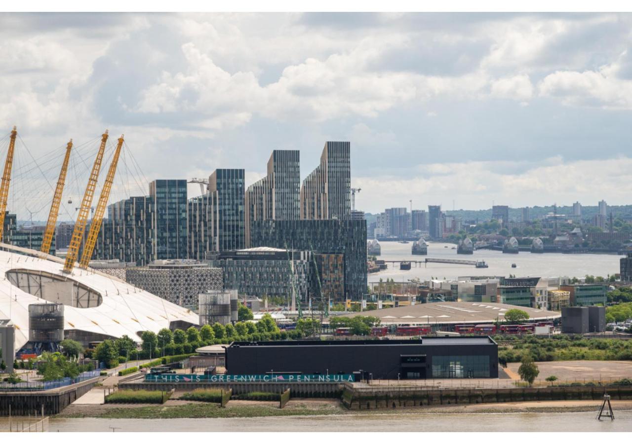 Elegant And Modern Apartments In Canary Wharf Right Next To Thames Londres Extérieur photo
