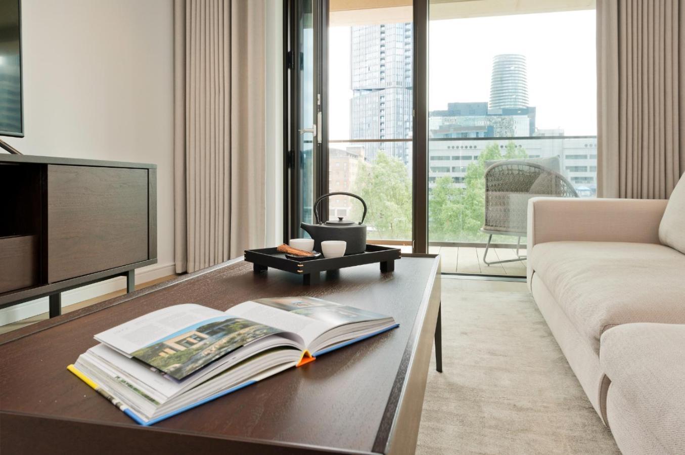Elegant And Modern Apartments In Canary Wharf Right Next To Thames Londres Extérieur photo
