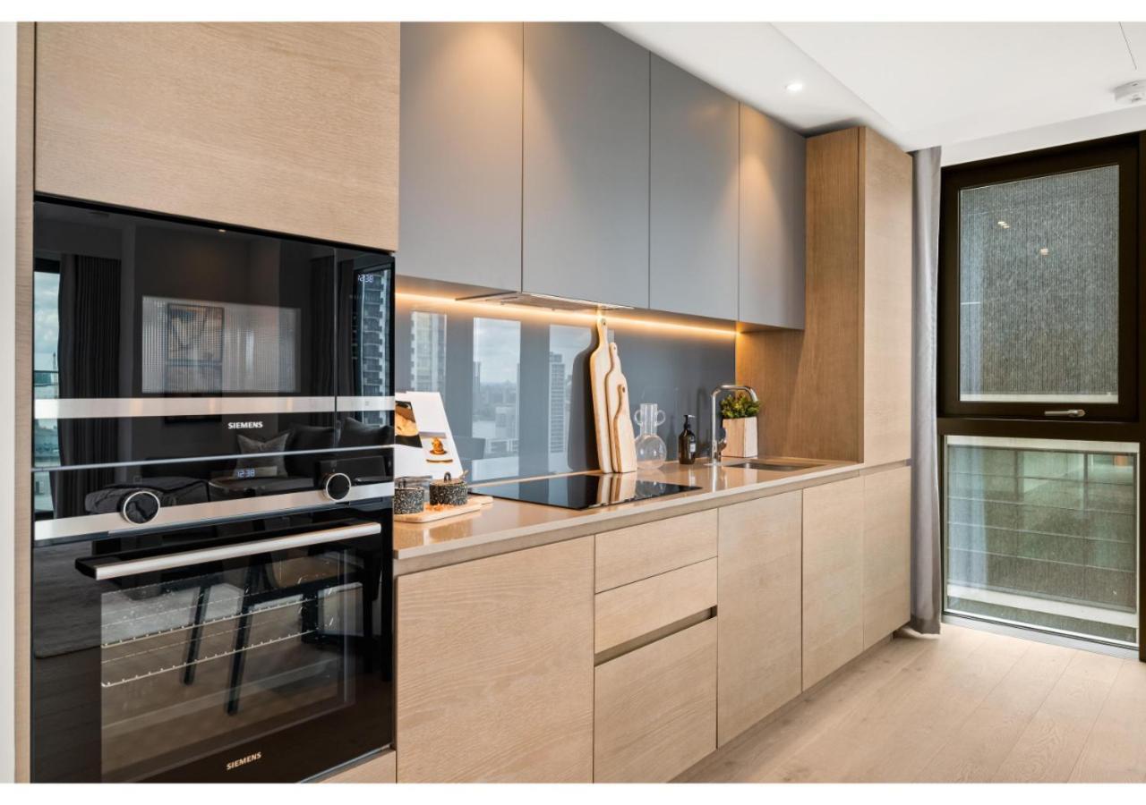 Elegant And Modern Apartments In Canary Wharf Right Next To Thames Londres Extérieur photo