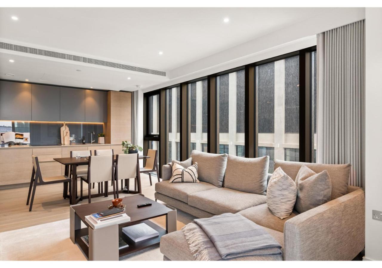 Elegant And Modern Apartments In Canary Wharf Right Next To Thames Londres Extérieur photo