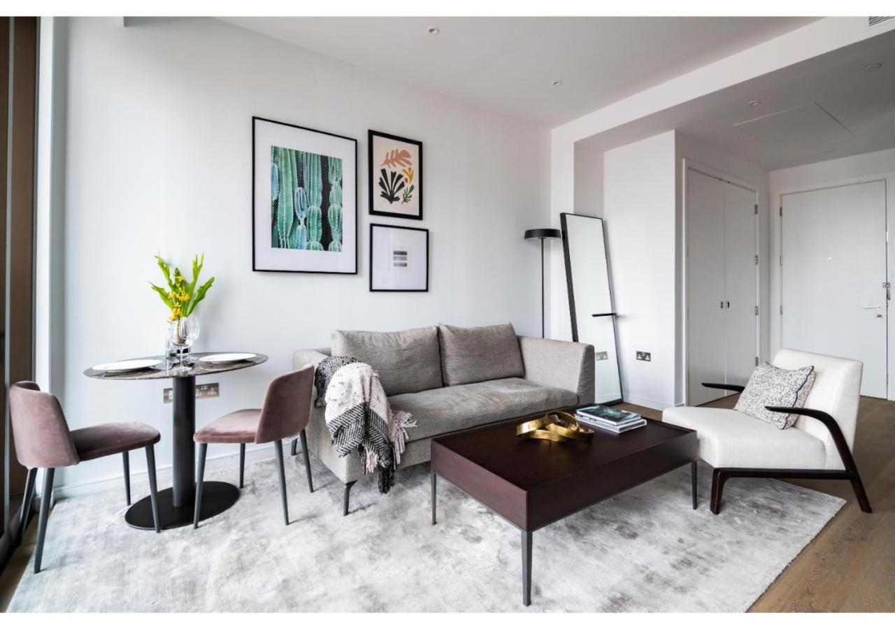 Elegant And Modern Apartments In Canary Wharf Right Next To Thames Londres Extérieur photo