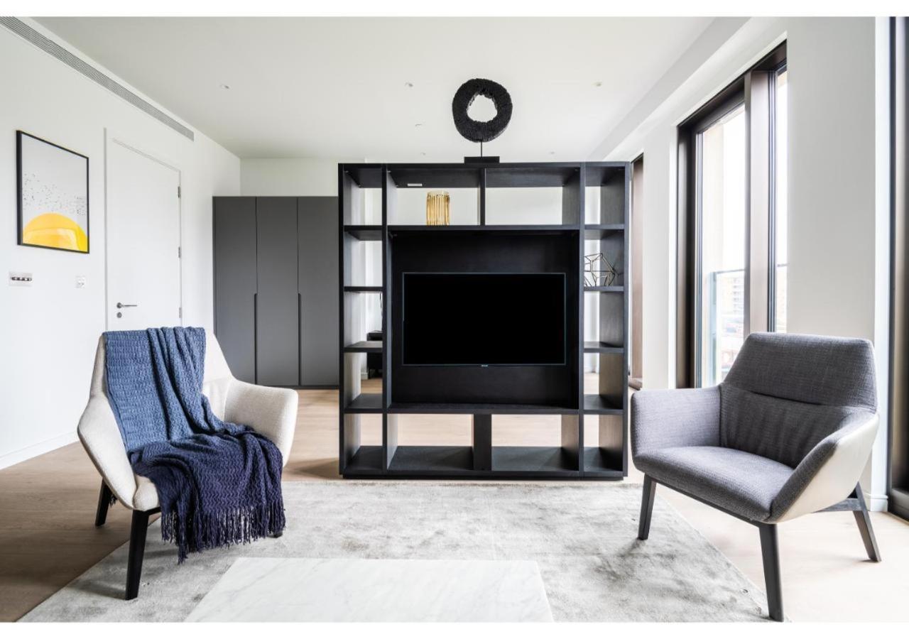 Elegant And Modern Apartments In Canary Wharf Right Next To Thames Londres Extérieur photo