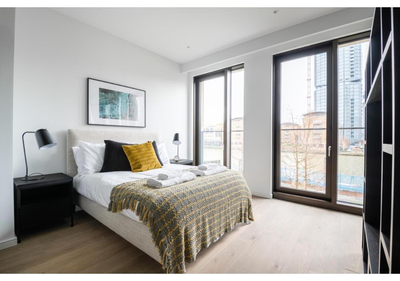 Elegant And Modern Apartments In Canary Wharf Right Next To Thames Londres Extérieur photo