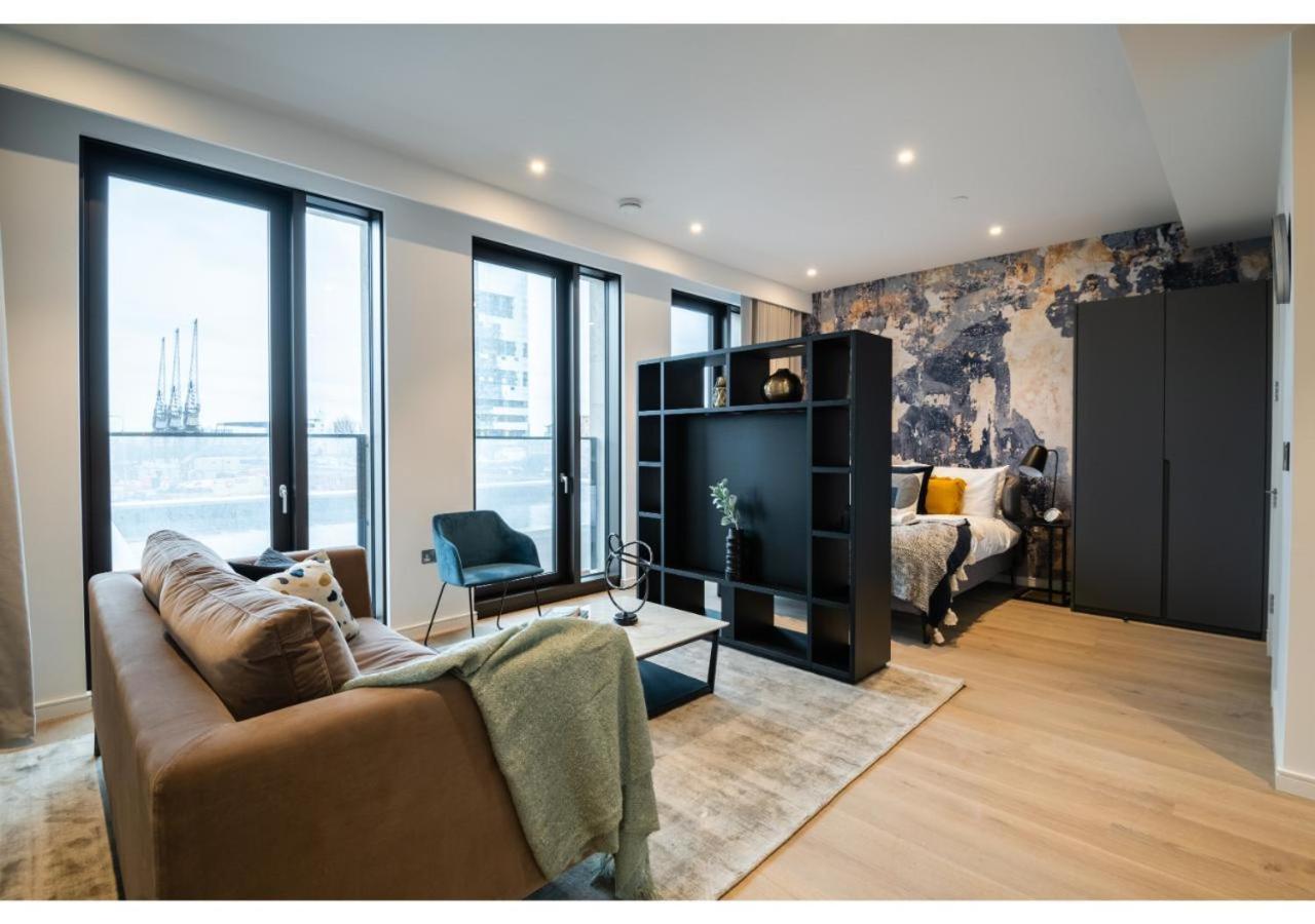 Elegant And Modern Apartments In Canary Wharf Right Next To Thames Londres Extérieur photo